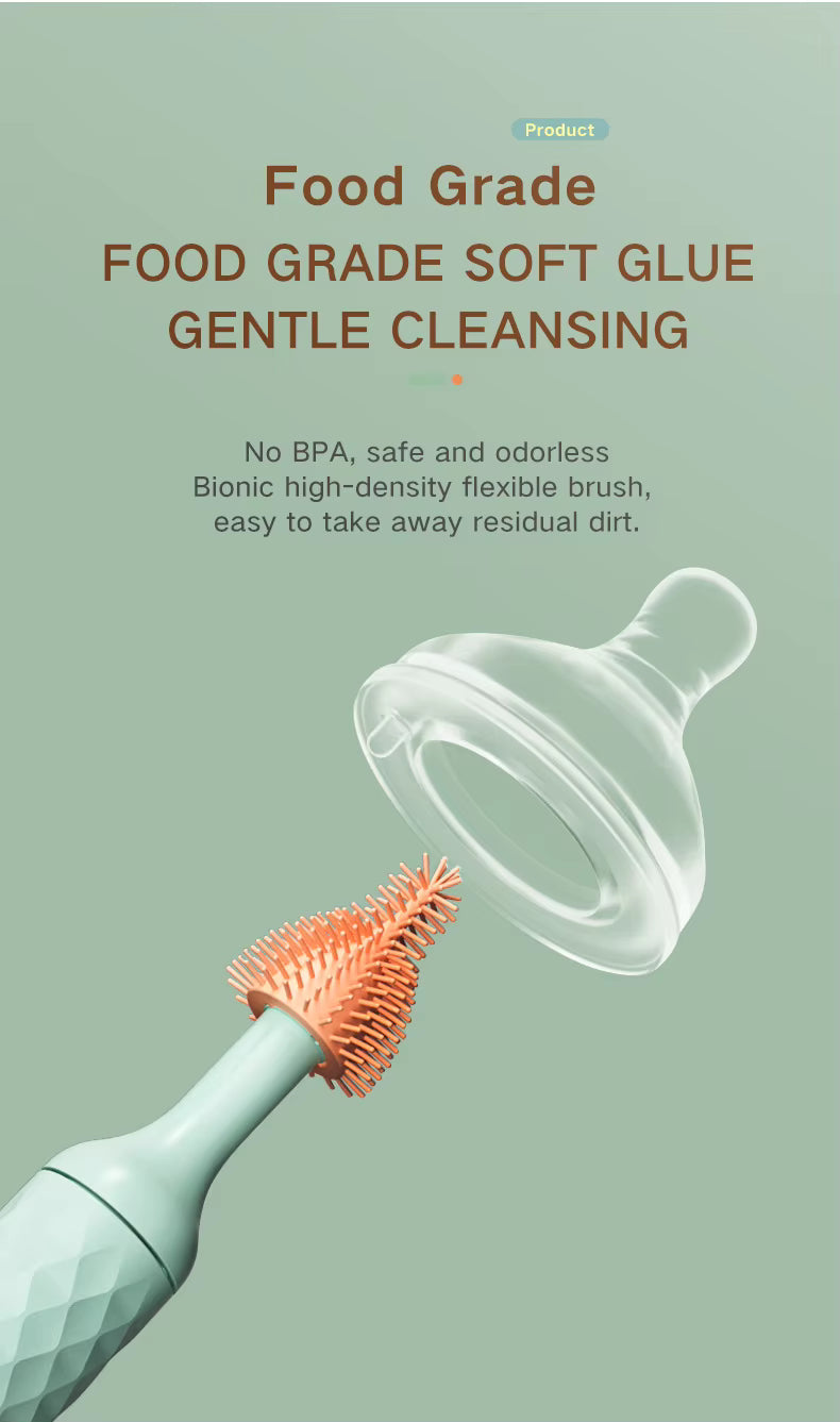 Wireless Electric Bottle Brush