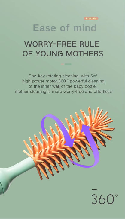 Wireless Electric Bottle Brush