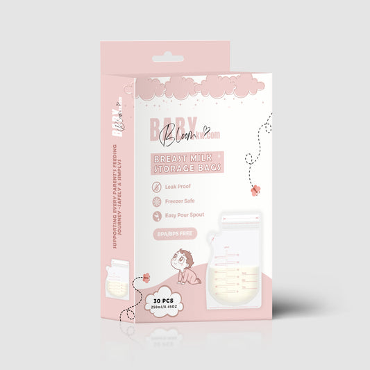 Baby Bloom Milk Storage Bags (30pcs – 250ml)
